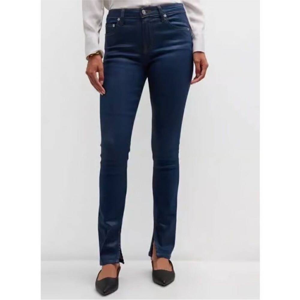 Simkhai Blue Dipped Denim Jeans